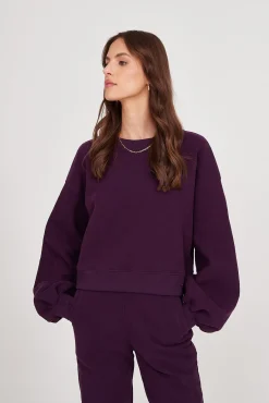 TALYA Bluzy^Bluza Charlie plum