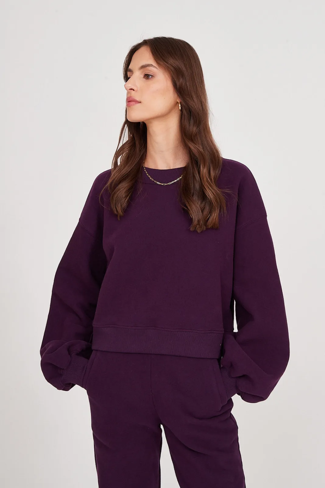 TALYA Bluzy^Bluza Charlie plum