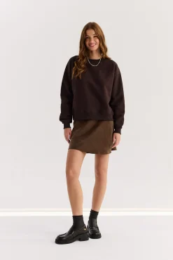 TALYA Bluzy|Bluzy^Bluza Chilly dark chocolate