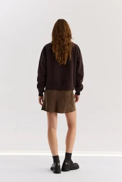 TALYA Bluzy|Bluzy^Bluza Chilly dark chocolate