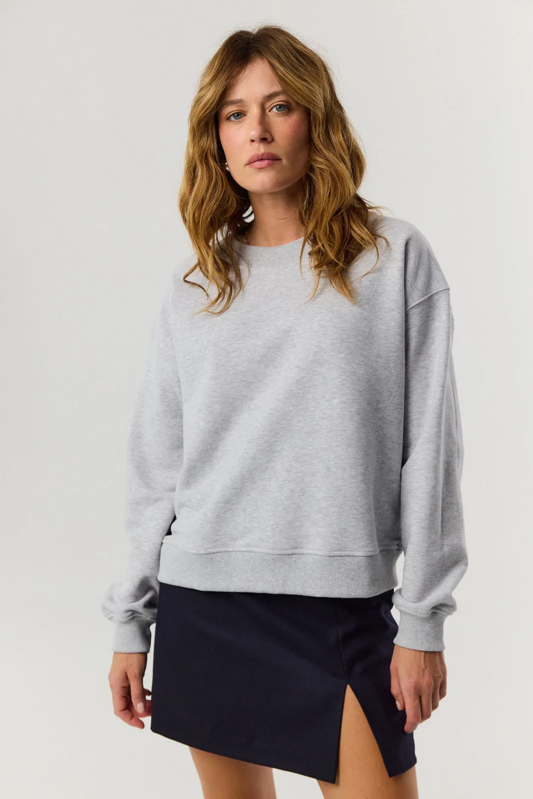 TALYA Bluzy|Bluzy^Bluza Chilly light grey melange