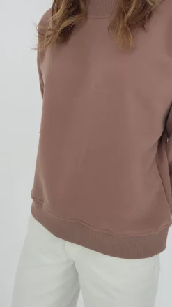 TALYA Bluzy|Bluzy^Bluza Chilly mocca mousse