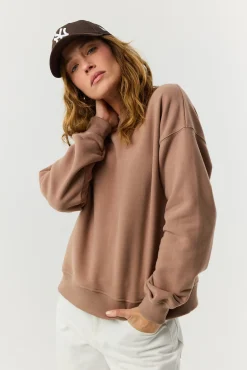 TALYA Bluzy|Bluzy^Bluza Chilly mocca mousse