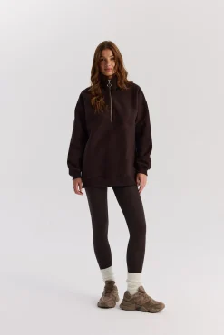 TALYA Bluzy|Bluzy^Bluza Frankie dark chocolate