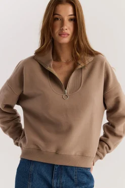 TALYA Bluzy|Bluzy^Bluza Zipi frappe