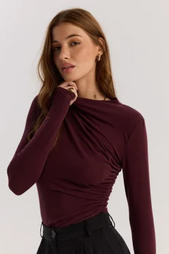 TALYA Body|Body^Body Megan burgundy