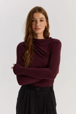 TALYA Body|Body^Body Megan burgundy
