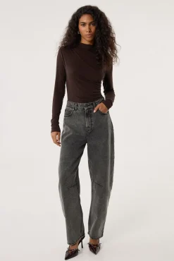 TALYA Spodnie^Jeansy Barrel grey