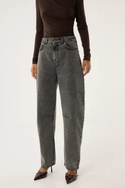 TALYA Spodnie^Jeansy Barrel grey