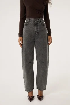 TALYA Spodnie^Jeansy Barrel grey