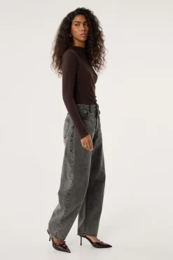 TALYA Spodnie^Jeansy Barrel grey
