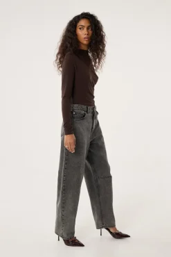 TALYA Spodnie^Jeansy Barrel grey