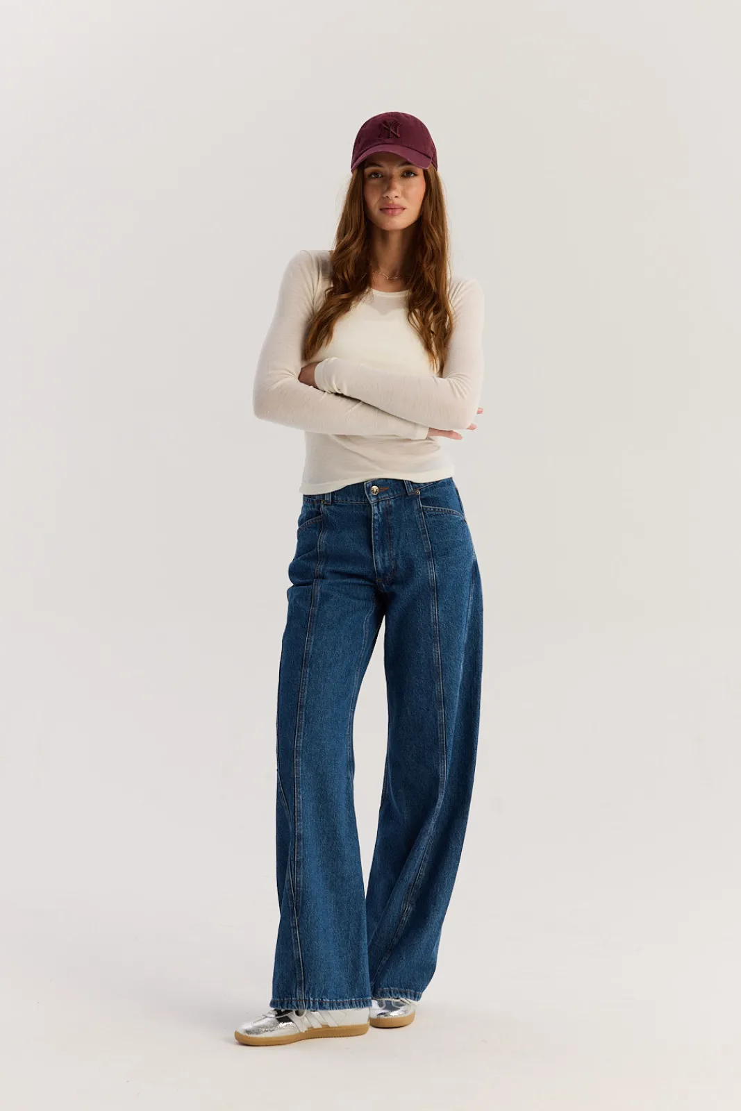TALYA Spodnie^Jeansy Bruno blue