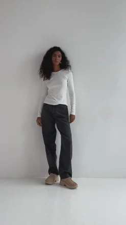 TALYA Spodnie^Jeansy Parker anthracite