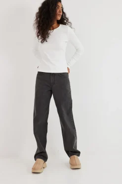 TALYA Spodnie^Jeansy Parker anthracite