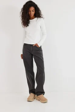 TALYA Spodnie^Jeansy Parker anthracite
