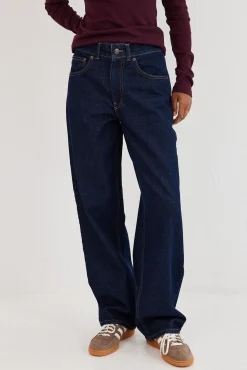 TALYA Spodnie^Jeansy Parker navy