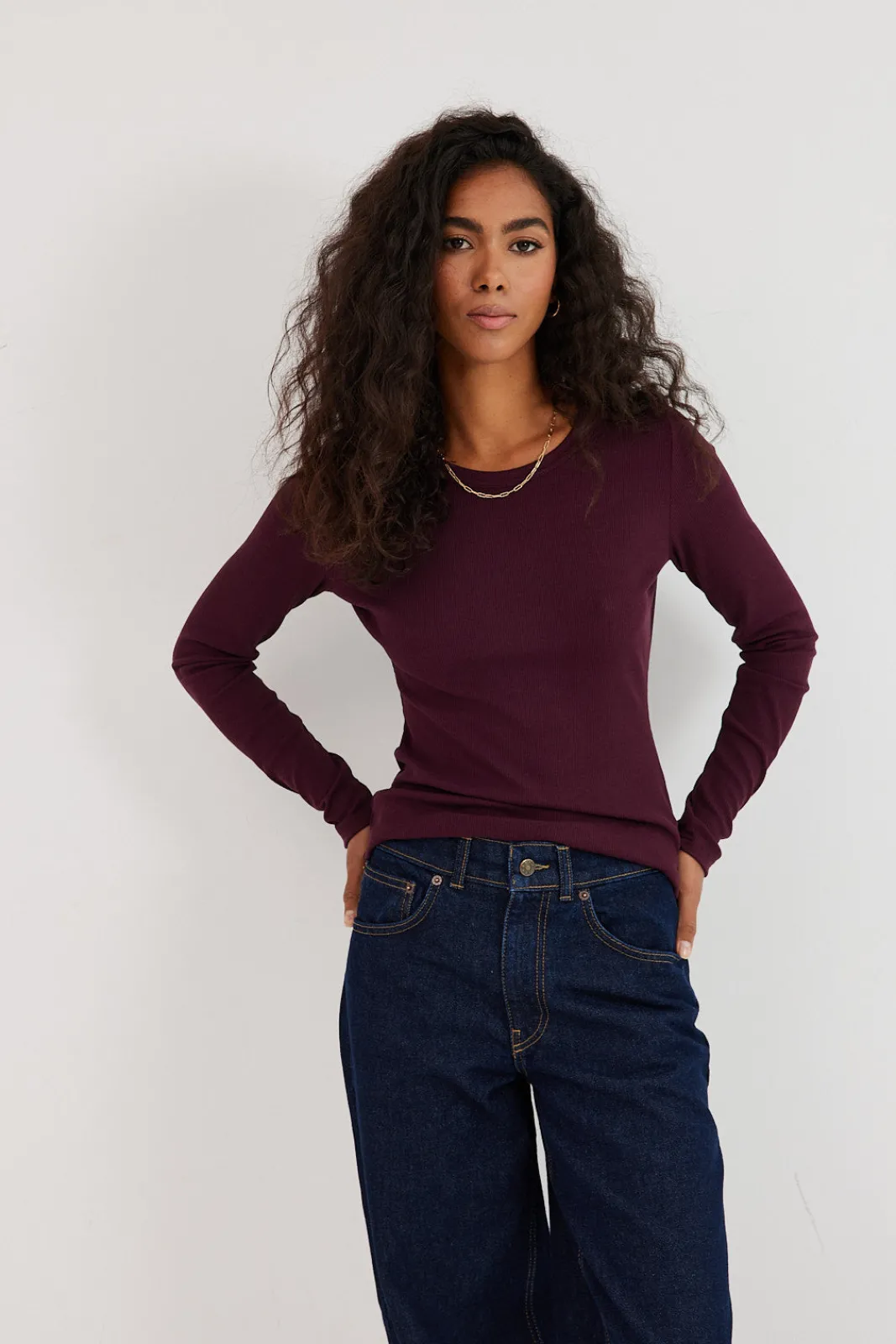 TALYA Spodnie^Jeansy Parker navy