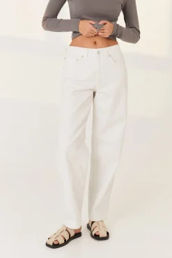 TALYA Spodnie^Jeansy Parker white
