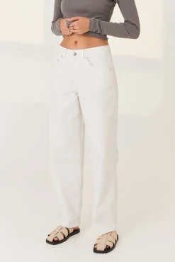 TALYA Spodnie^Jeansy Parker white