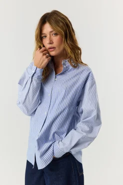 TALYA Koszule I Topy^Koszula Agnes blue stripes