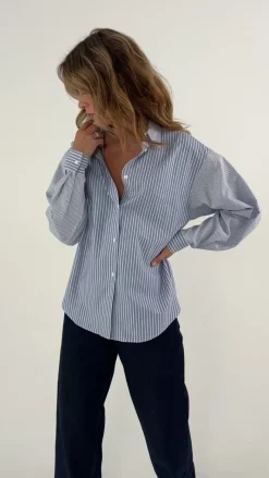 TALYA Koszule I Topy^Koszula Agnes blue stripes