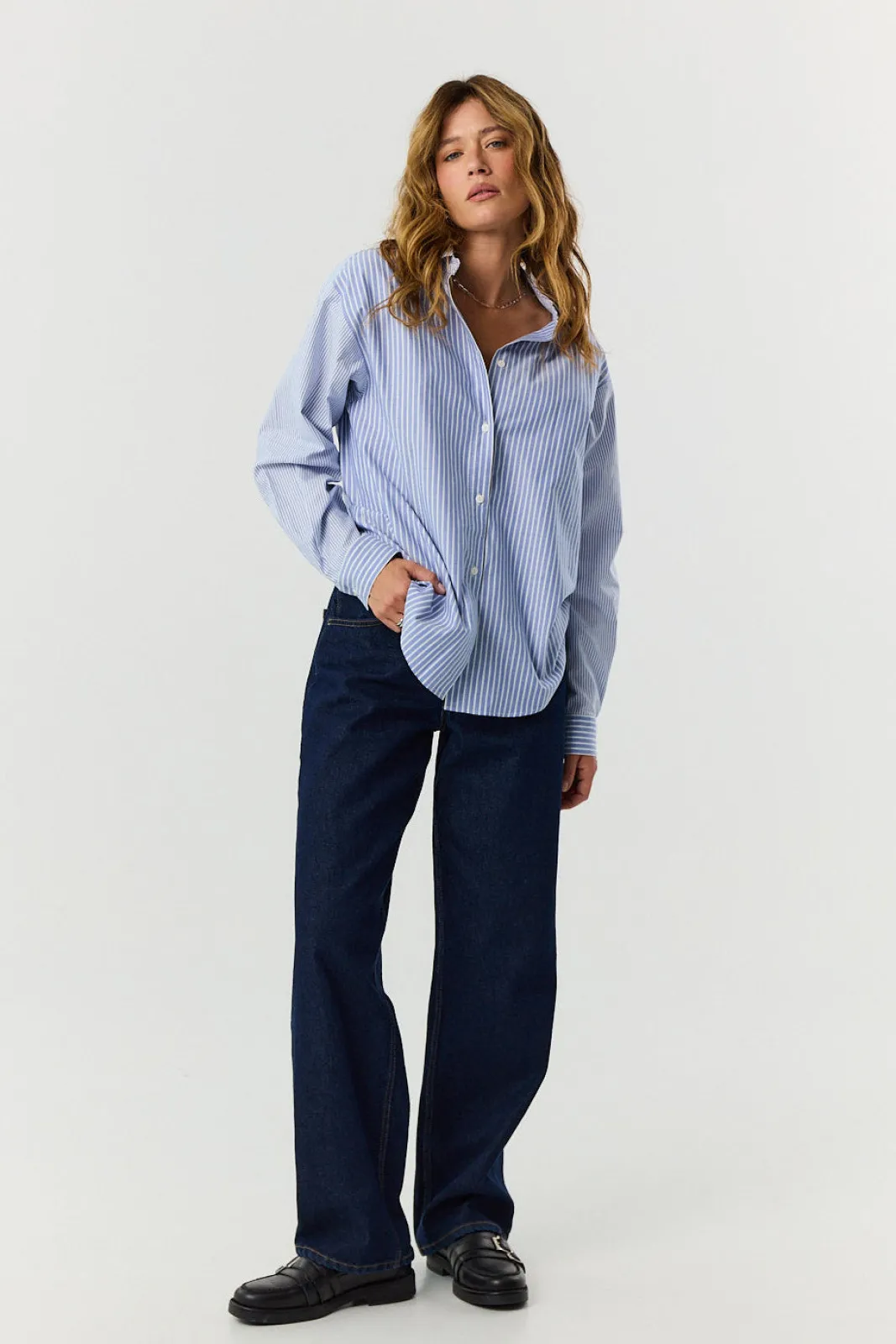 TALYA Koszule I Topy^Koszula Agnes blue stripes