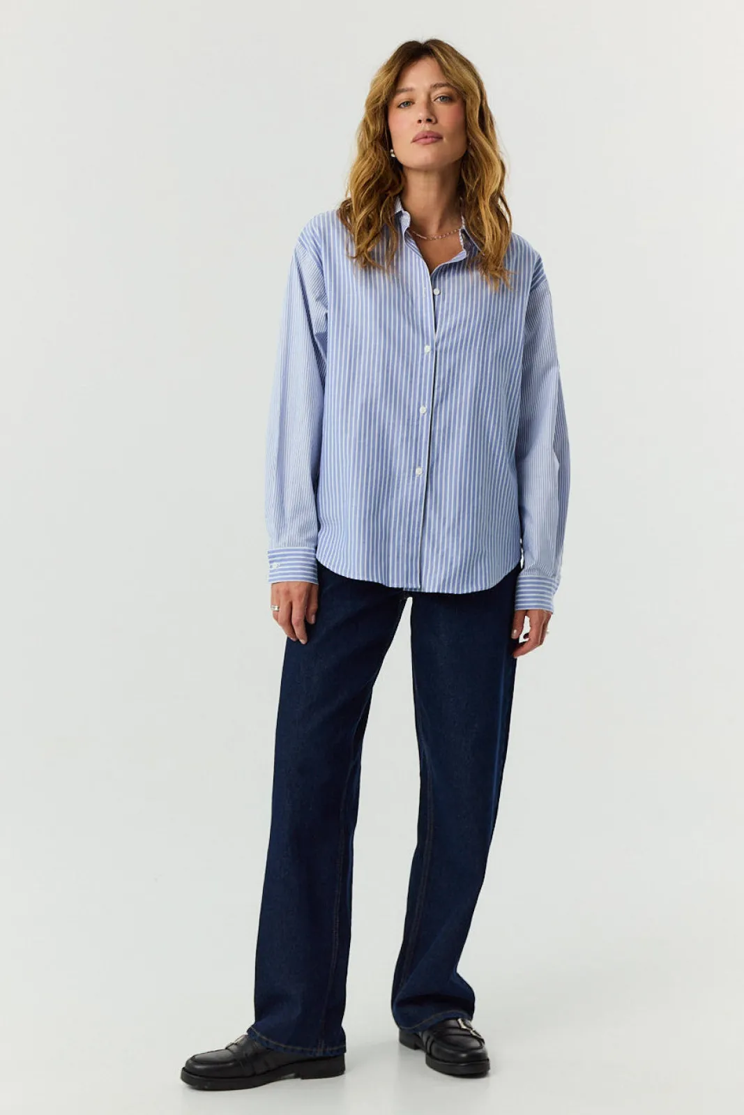 TALYA Koszule I Topy^Koszula Agnes blue stripes