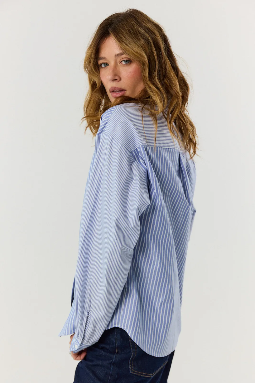 TALYA Koszule I Topy^Koszula Agnes blue stripes