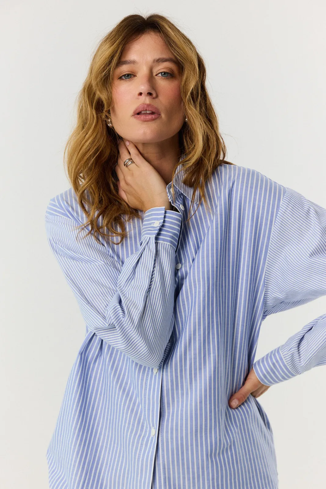 TALYA Koszule I Topy^Koszula Agnes blue stripes