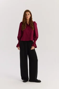 TALYA Koszule I Topy^Koszula Emma burgundy