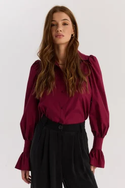 TALYA Koszule I Topy^Koszula Emma burgundy