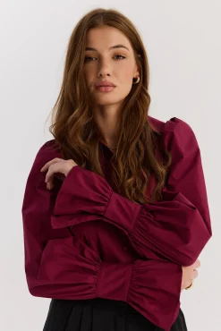 TALYA Koszule I Topy^Koszula Emma burgundy