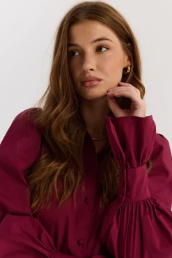 TALYA Koszule I Topy^Koszula Emma burgundy