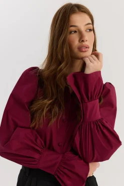 TALYA Koszule I Topy^Koszula Emma burgundy