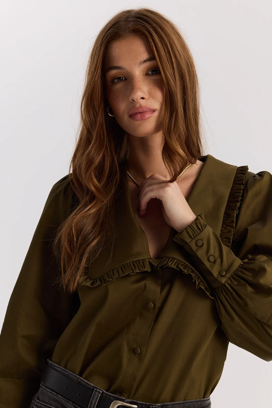 TALYA Koszule I Topy^Koszula Laureen khaki