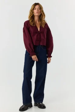 TALYA Koszule I Topy^Koszula Maya burgundy