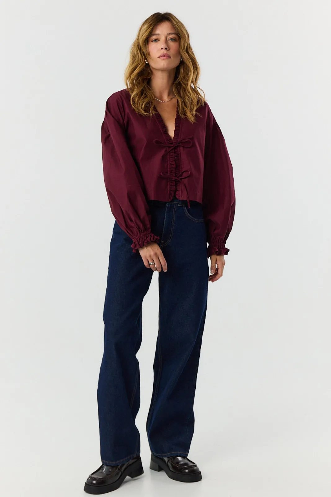TALYA Koszule I Topy^Koszula Maya burgundy