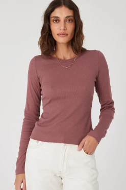 TALYA Longsleevy|Longsleevy^Longsleeve Bamboo dusty pink