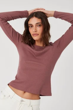 TALYA Longsleevy|Longsleevy^Longsleeve Bamboo dusty pink