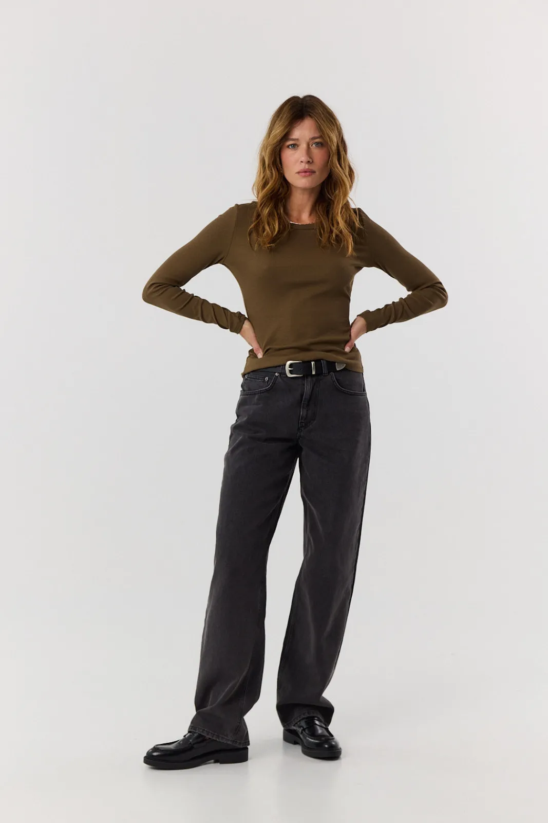 TALYA Longsleevy|Longsleevy^Longsleeve Bamboo khaki