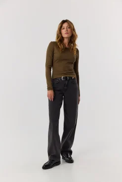 TALYA Longsleevy|Longsleevy^Longsleeve Bamboo khaki