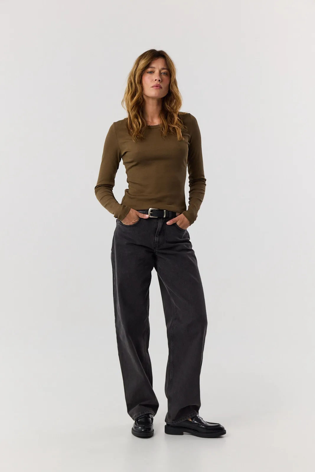 TALYA Longsleevy|Longsleevy^Longsleeve Bamboo khaki