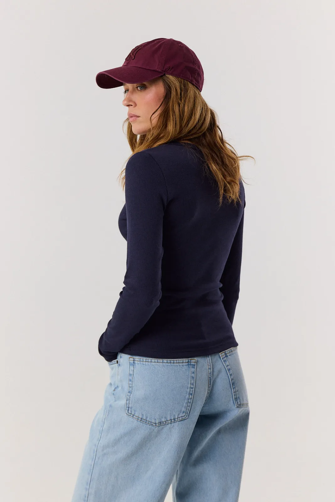 TALYA Longsleevy|Longsleevy^Longsleeve Bamboo navy