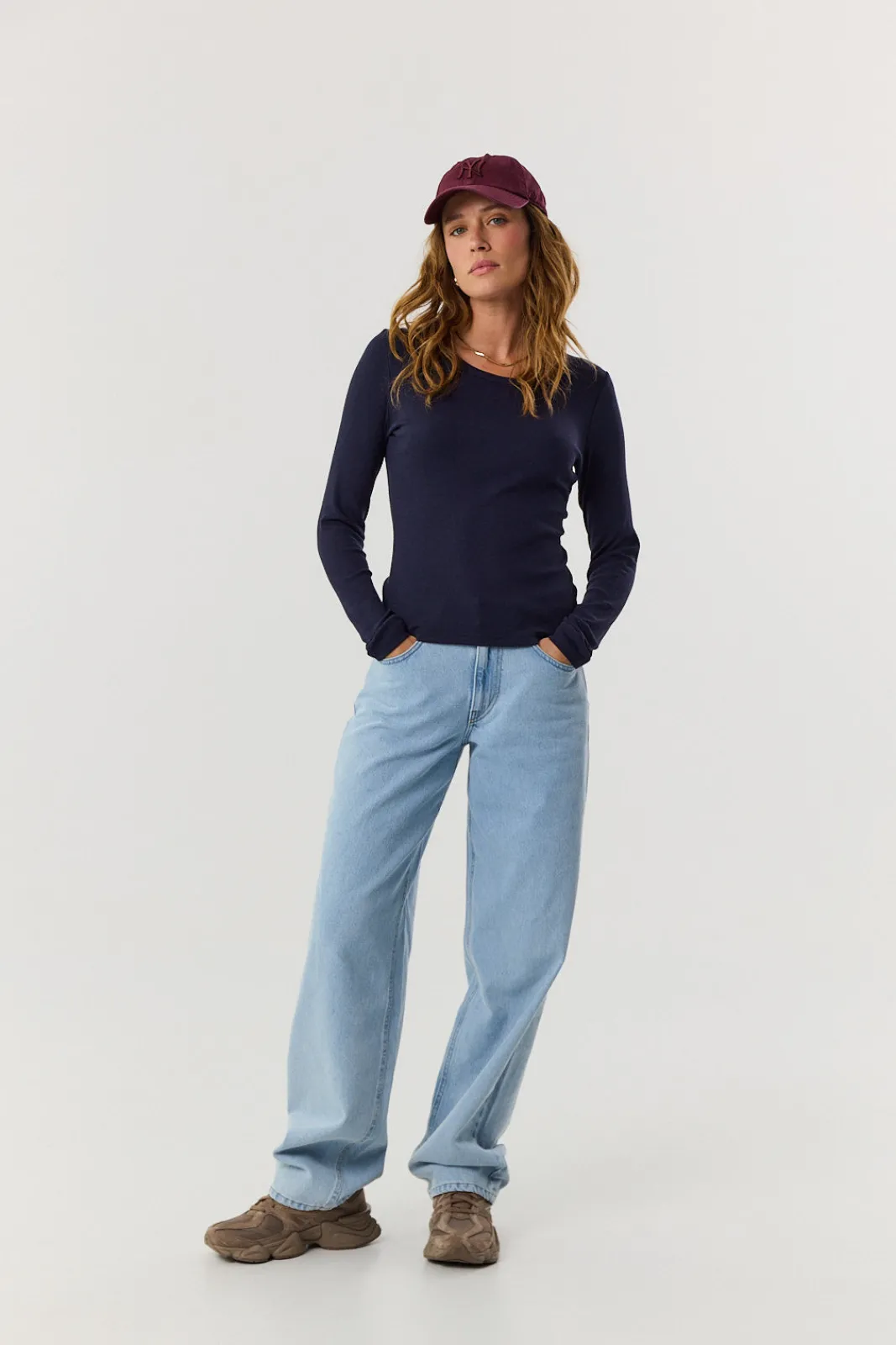 TALYA Longsleevy|Longsleevy^Longsleeve Bamboo navy