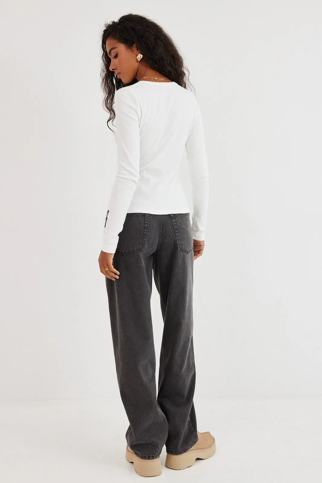 TALYA Longsleevy|Longsleevy^Longsleeve Bamboo off-white