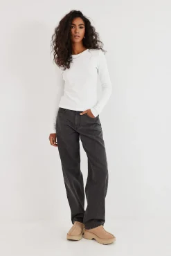 TALYA Longsleevy|Longsleevy^Longsleeve Bamboo off-white