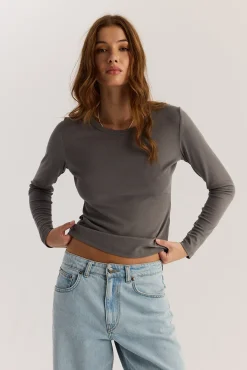 TALYA Longsleevy|Longsleevy^Longsleeve Bowie grey