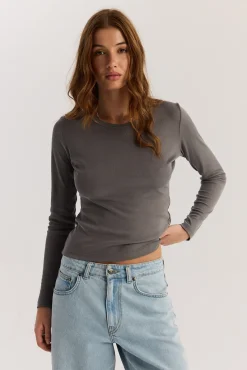 TALYA Longsleevy|Longsleevy^Longsleeve Bowie grey