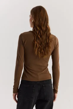 TALYA Longsleevy|Longsleevy^Longsleeve Bowie mocca mousse